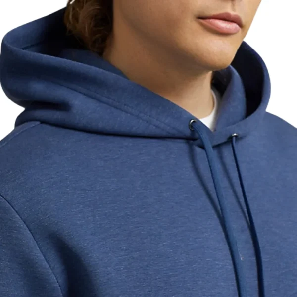 Mens Pullover Blue Hoodie - Image 4