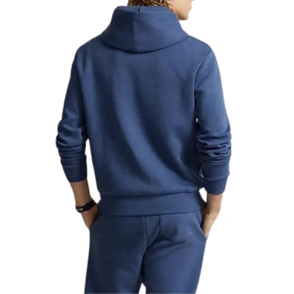 Mens Pullover Blue Hoodie - Image 3