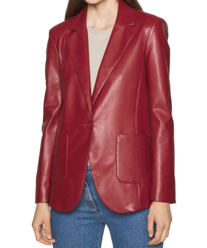 Burgundy-One-Button-Leather-Blazer-For-Women.webp