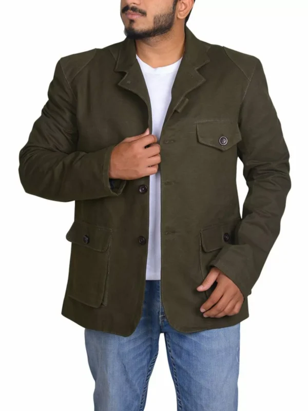 Barbour Cotton Blazer Jacket - Image 4