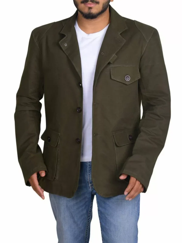 Barbour Cotton Blazer Jacket - Image 2