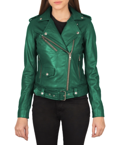 Womens-Green-Biker-Leather-Jacket.webp