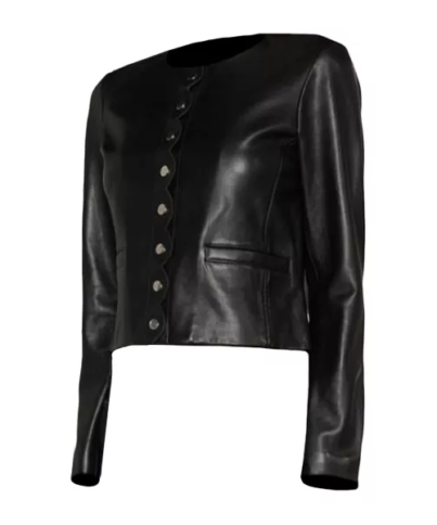 black-leather-scallop-edge-blazer-for-women.webp