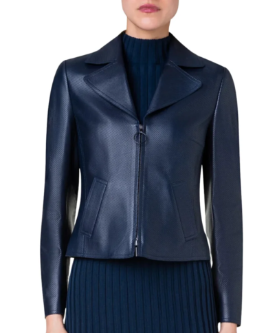 blue-pin-dot-leather-biker-jacket-women-2.webp