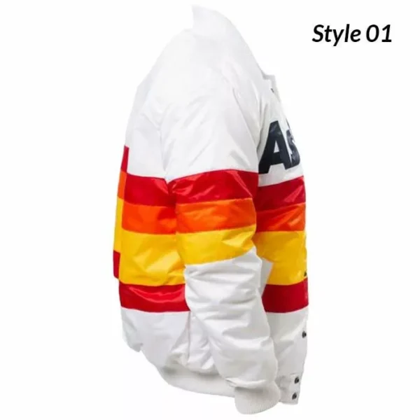 Houston White Astros Jacket - Image 4