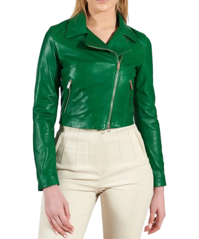 women-leather-jackets-short-biker-genuine-leather-green-Alice.webp