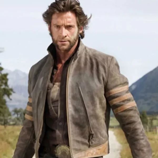 X Men Origins Wolverine Leather Jacket